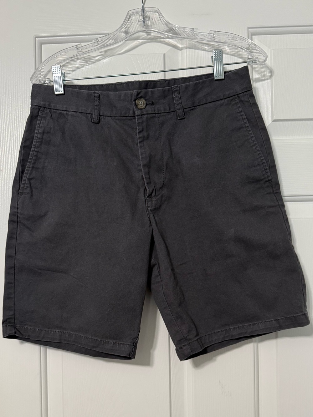 Old Navy Men's Flat Front Chino Shorts Slim Size 31 Built-In Flex